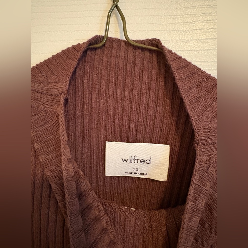 Aritzia Ribbed Sleeveless Maxi Dress in Brown - Picture 4 of 5